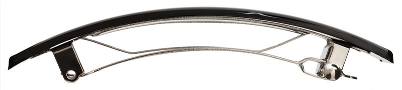 France Luxe Belle Casual Rectangle Barrette - Black - Image 3