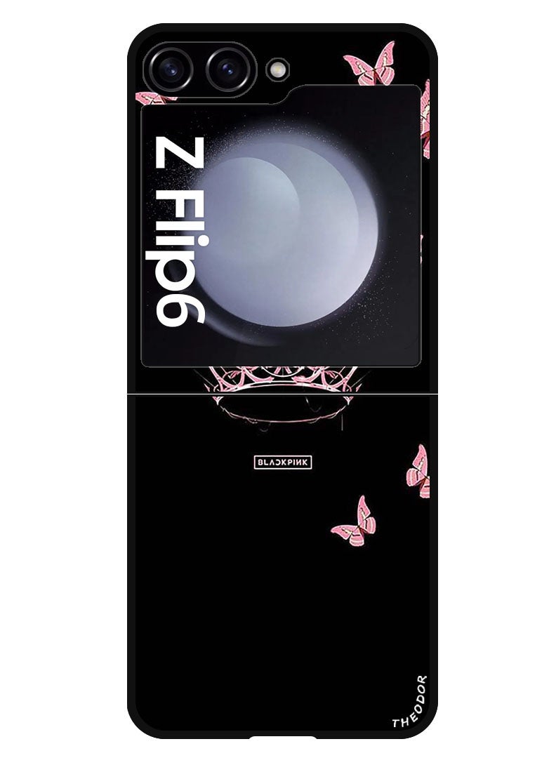 Theodor Protective Case Anti Scratch Shock Proof Bumper Cover For Samsung Galaxy Z Flip 6 Blink - Image 1