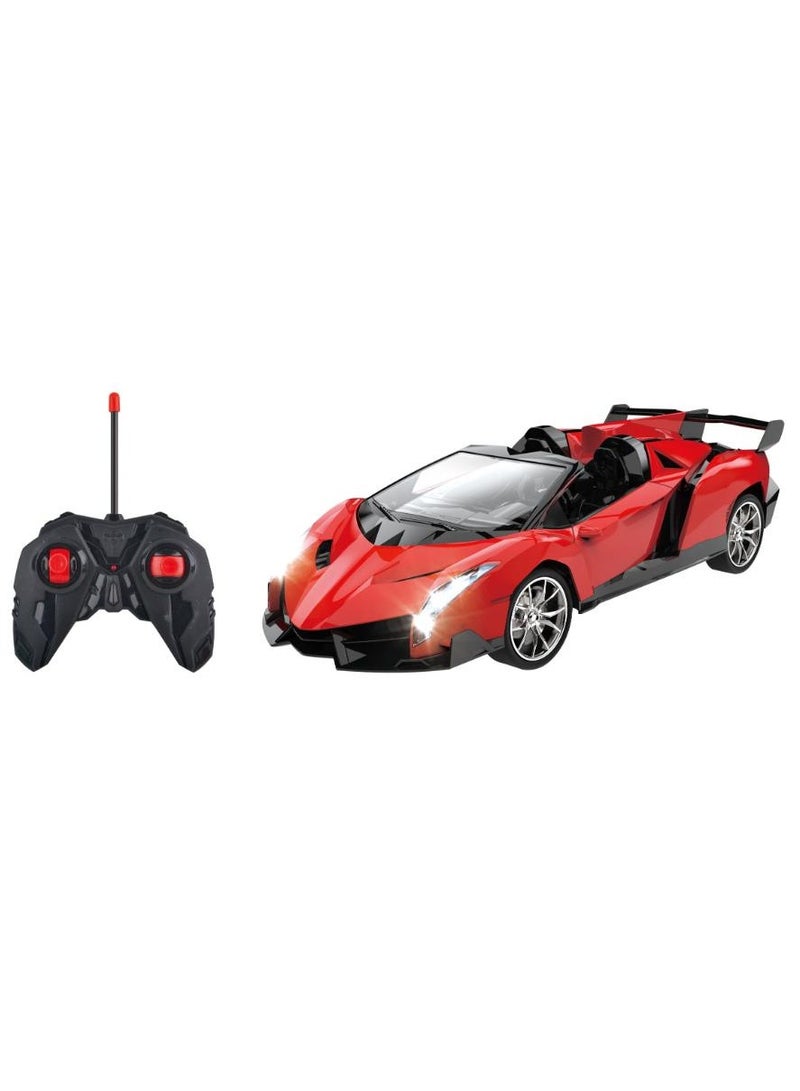 Power Joy Remote Control Street Master with Light Sports Car 1:16 with LED Headlights, Assorted 1 Piece (Color May Vary) | Racing Car | Car for Display | Toy Vehicle | Gift for Collectors and Kids - Image 2