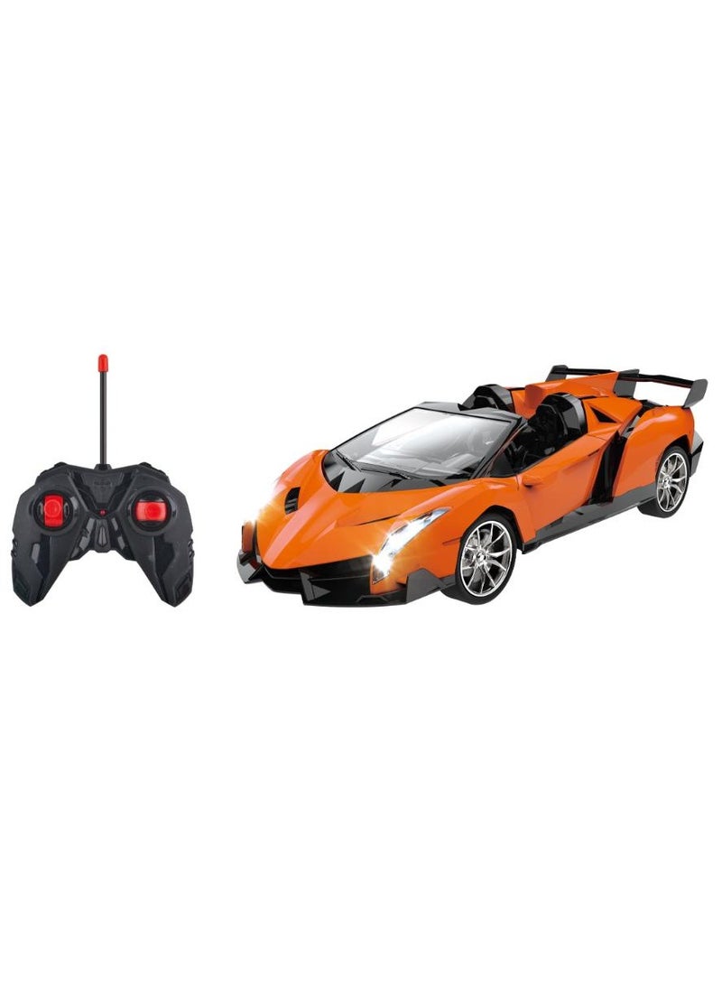 Power Joy Remote Control Street Master with Light Sports Car 1:16 with LED Headlights, Assorted 1 Piece (Color May Vary) | Racing Car | Car for Display | Toy Vehicle | Gift for Collectors and Kids - Image 3