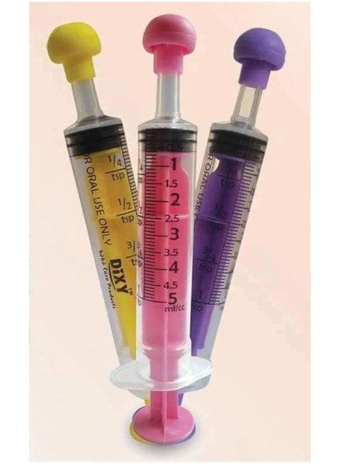 حقنة فموية بابلز سهلة للأم للعناية بالطفل من ديكسي - 10 قطع