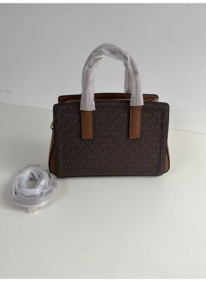 Michael MK 2025 New Laila Women’s Printed Canvas Tote Bag – Top Handle Shoulder & Crossbody Handbag​ - Image 2