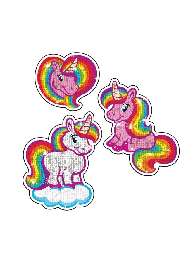 Trend Enterprises Sparkly Unicorns Sparkle Stickers® 24 Count - Image 4