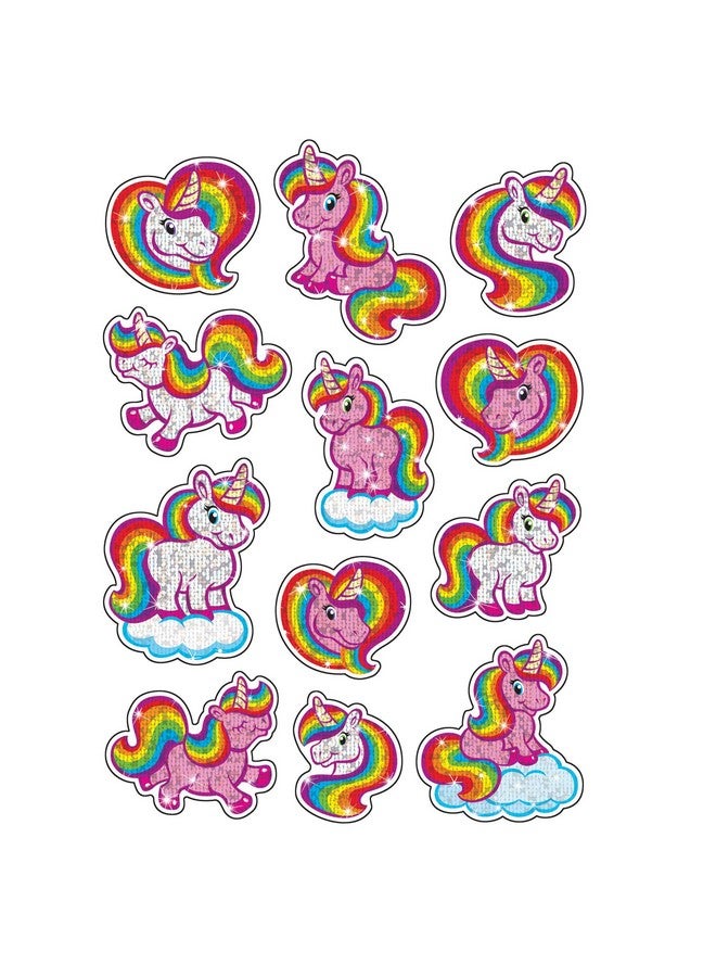 Trend Enterprises Sparkly Unicorns Sparkle Stickers® 24 Count - Image 3