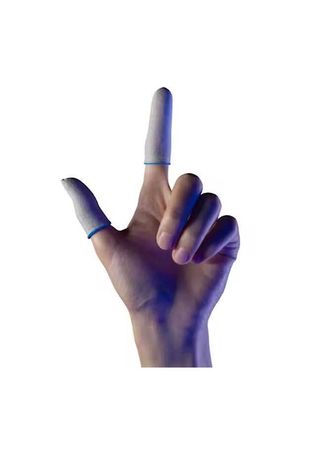 Flydigi Beehive V5 Flexible Fiberglass Gaming Finger Sleeves – Ultra-Smooth, High Sensitivity Touch, Sweat-Proof & Anti-Slip, Professional Mobile Gaming Thumb Sleeves – Compatible with iOS, Android, PUBG, COD & FPS Games (1 Pair - 2 PCS) - Image 5