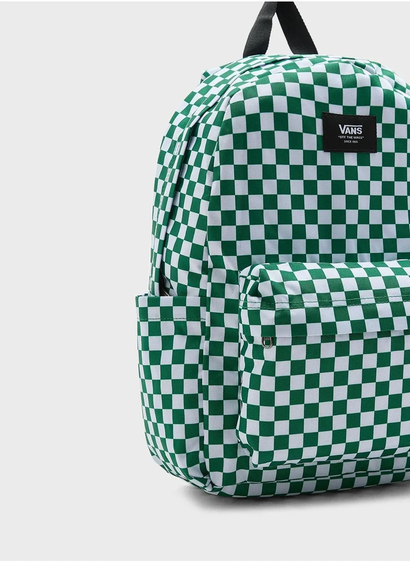 فانز Old Skool Grom Check Backpack