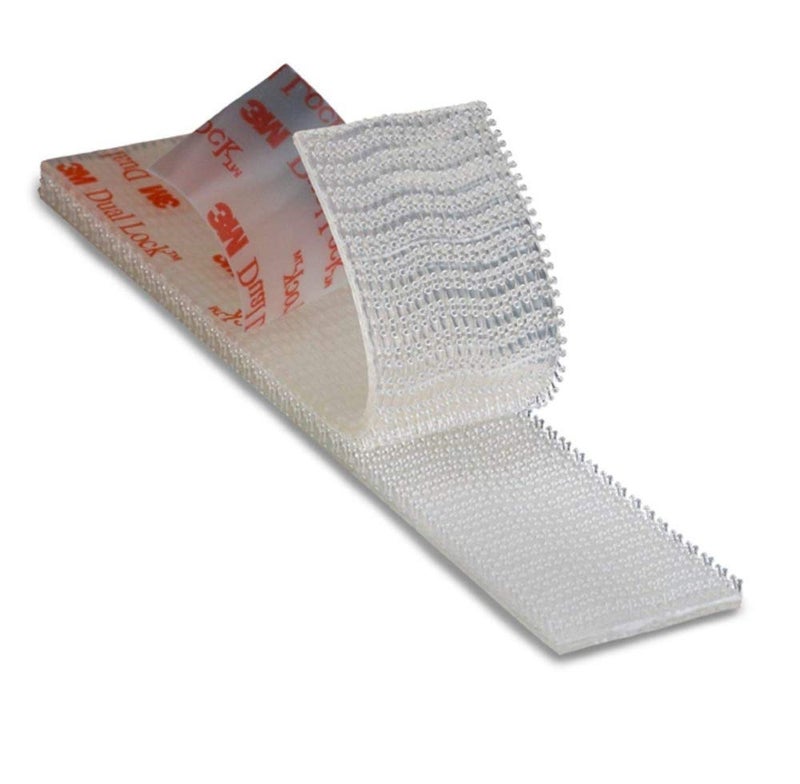 3M Dual Lock Reclosable Fastener SJ3560 (Clear, 1 in x 10 ft Roll) - Heavy Duty Adhesive Interlocking Tape for Indoor/Outdoor Mounting - Image 5