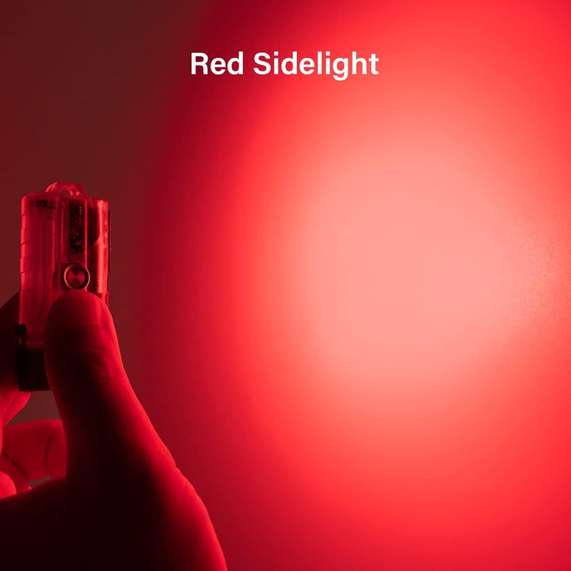RovyVon Angel Eyes E8 High Brightness Rechargeable Flashlight with Dual Power and Lock Mode - Image 4