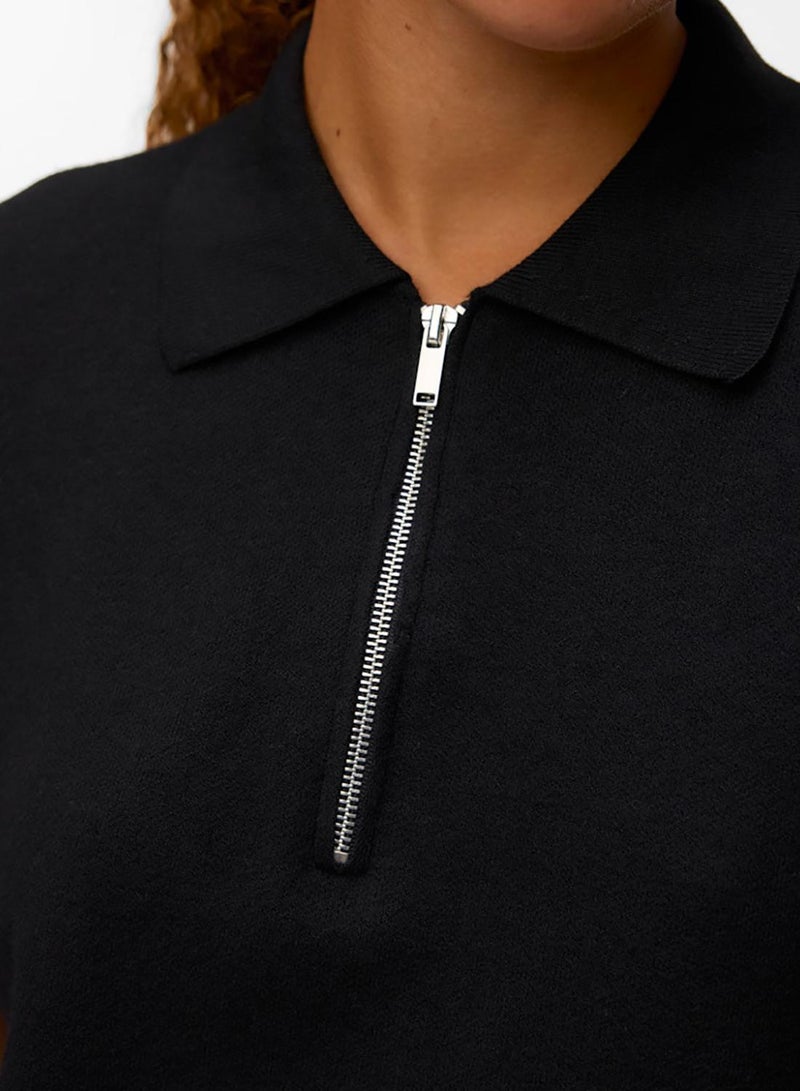 VERO MODA Vmgold 2/4 Poloneck Pullover - Image 5