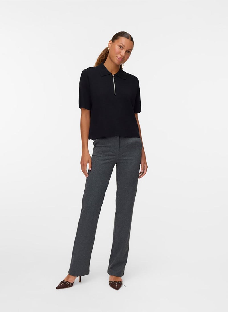 VERO MODA Vmgold 2/4 Poloneck Pullover - Image 2