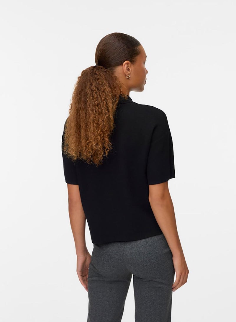 VERO MODA Vmgold 2/4 Poloneck Pullover - Image 4