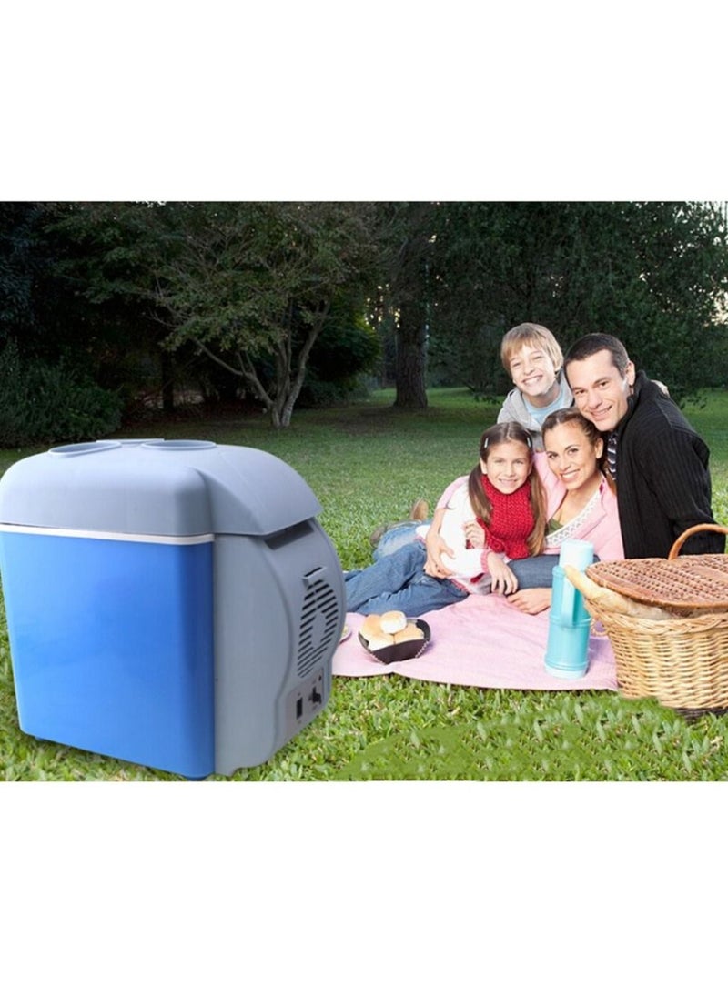 Generic - Portable Mini Car Refrigerator, 12V 7.5L Car Fridge Cooler Warmer for Vehicle RV Boat Trucker Camping - Image 1