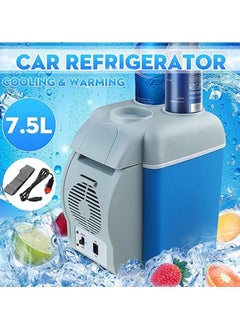 Portable Mini Car Refrigerator, 12V 7.5L Car Fridge Cooler Warmer for Vehicle RV Boat Trucker Camping