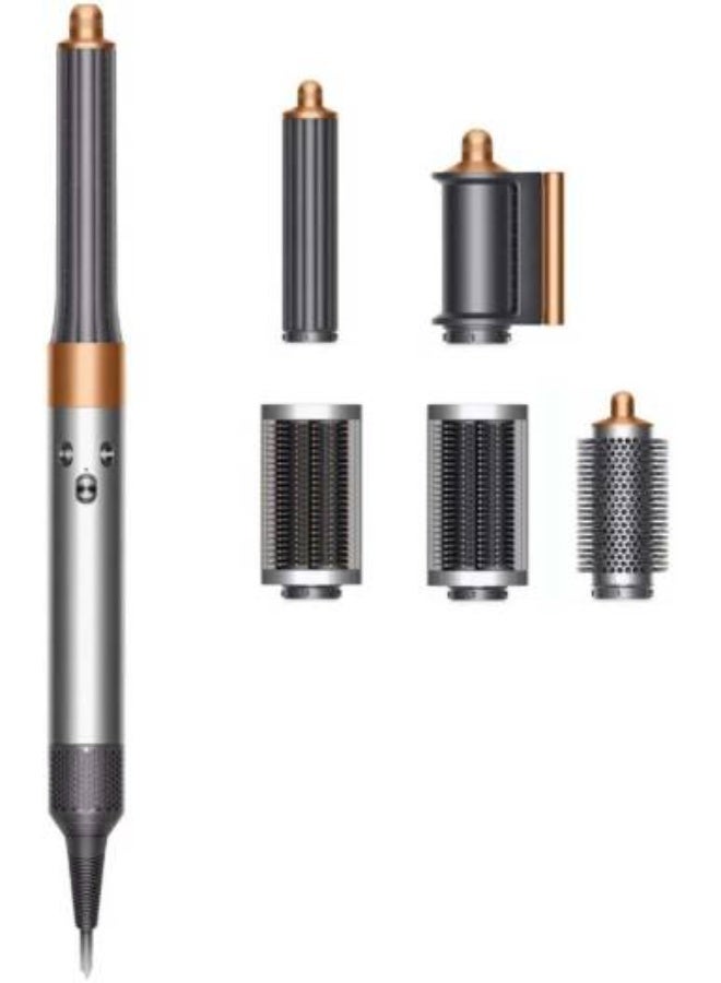 DS Dysaim HS05 Airwrap Complete Long Multi-Styler, Special Edition, 3 Temperature Settings, 1300W Power, 2.68m Cable Length, For Curl / Shape and Hide Flyaways, Nickel / Copper - Image 1