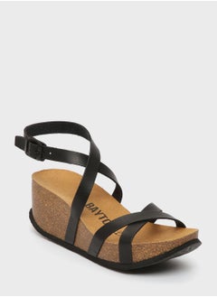 BAYTON Asteria Strappy Mid Heel Wedges  - Image 5