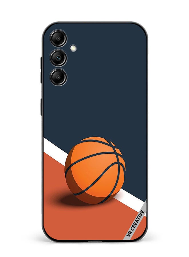 VR CREATIVE Protective Case Cover For Samsung Galaxy A14 5G/A14 Basketball Design Multicolour - Image 1