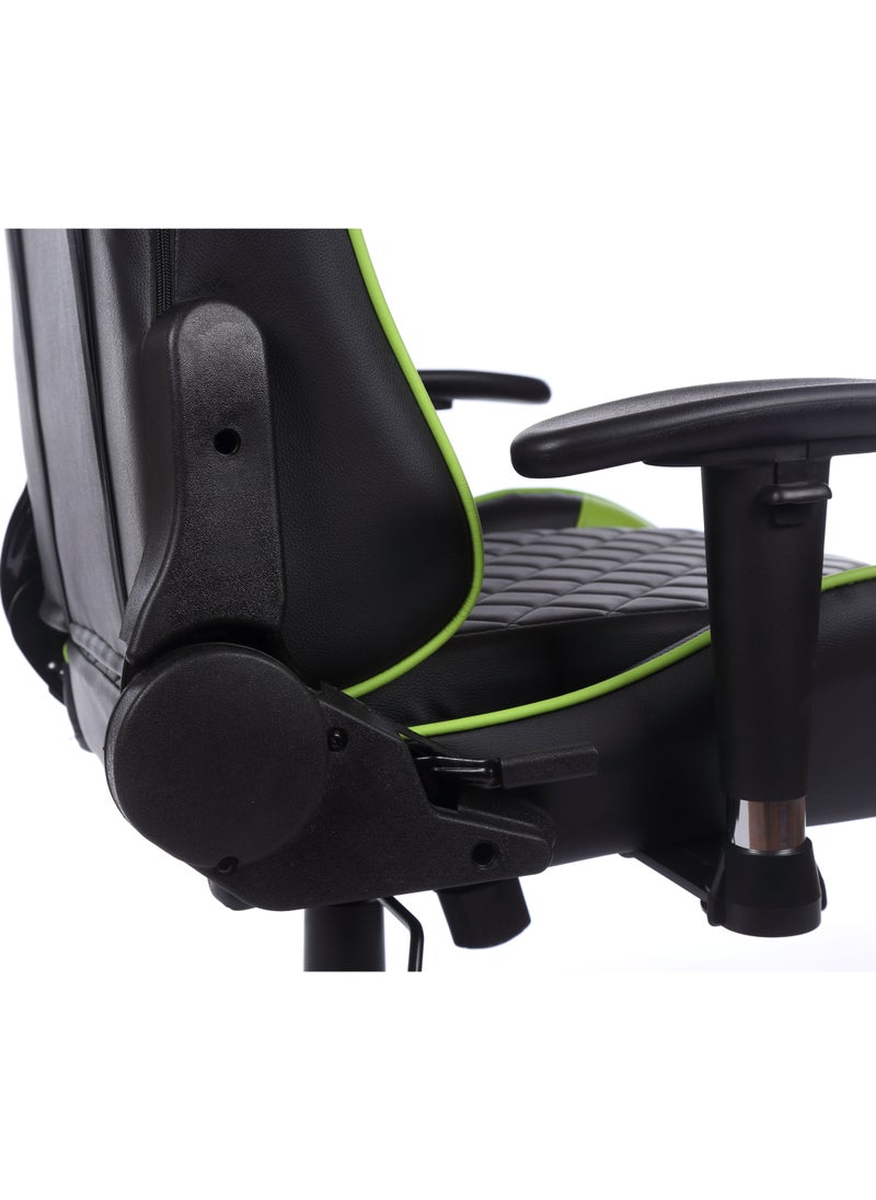 Gaming Chair Office Chair With Footrest Racing Ergonomic Chair Leather Reclining Video Game Chair Adjustable Armrest High Back Gamer Chair With Headrest And Lumbar Support 62X50X120 Cm
