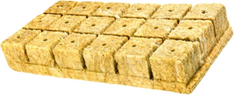 Hydroponic Rock Wool Slab 40x40x40 For Seedling And Vegetable 21 Pieces - Image 2