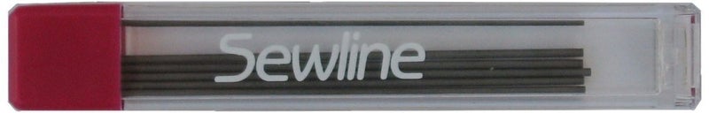 Sewline Fabric Pencil Ceramic lead refill, Black Fab50006 6 Count - Image 5