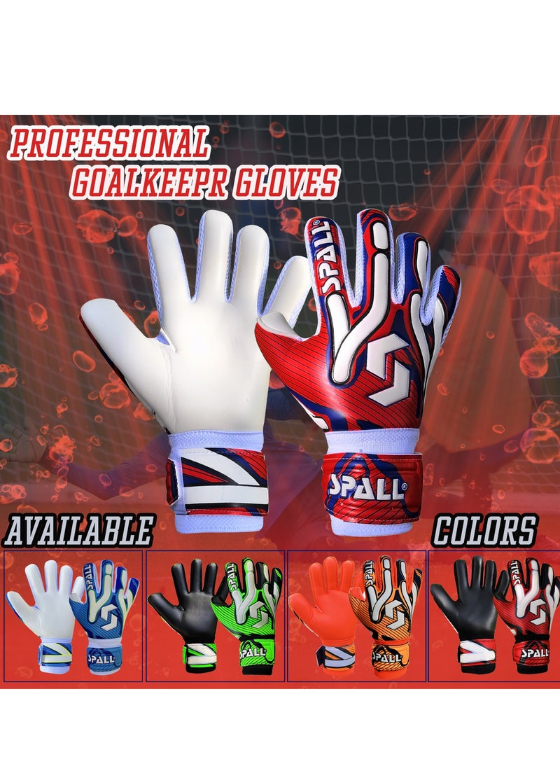 Spall Goalkeeper Gloves with Super Protection Finger Support, for Match and Training, Perfect for Men, Women, Adults, Kids,Teenagers - Image 3