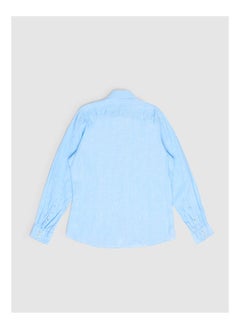 Olymp Collared Neck Long Sleeve Plain/Basic Shirt  - Image 2