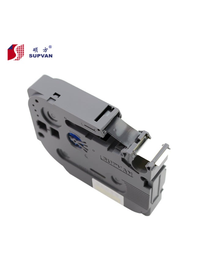Shuofang Label Maker Ribbon, Label Tape, Label Paper, 9mm White Background With Black Text, Laminated Label Tape, L-221 Label Paper, Self-adhesive Sticker, Suitable For Shuofang Label Maker Lp5125/b/bt - Image 4