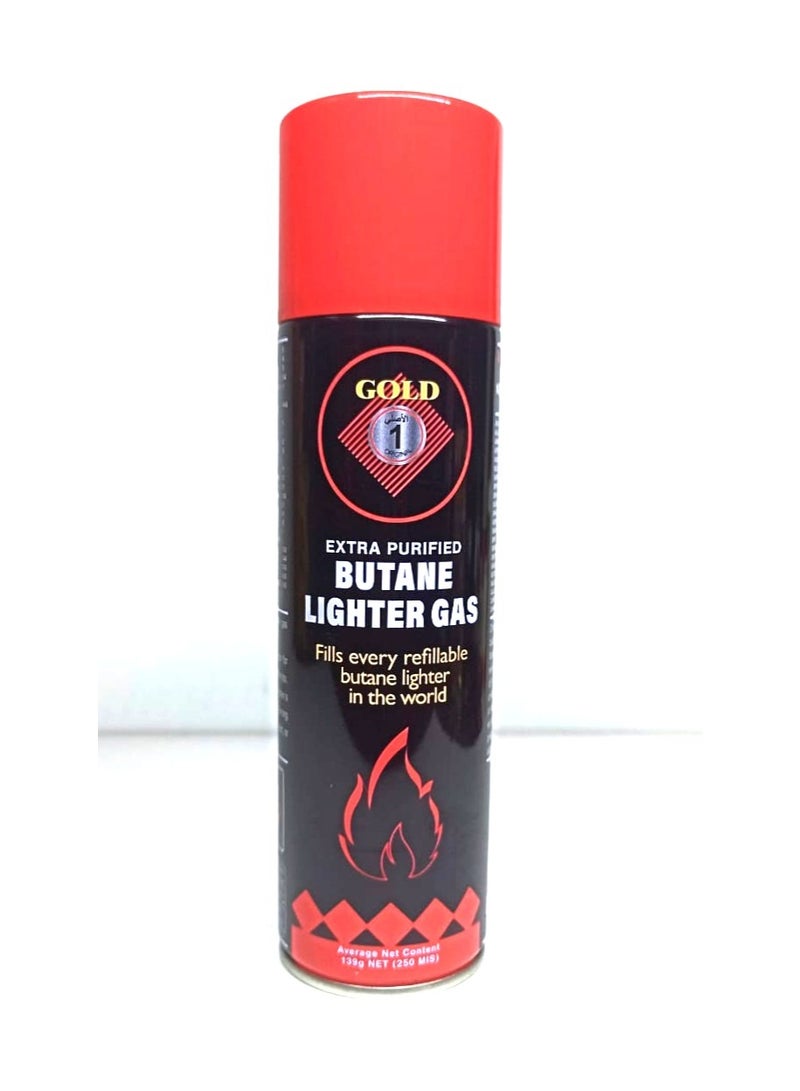 GOLD ONE Lighter Gas Extra Purified Butane Gas