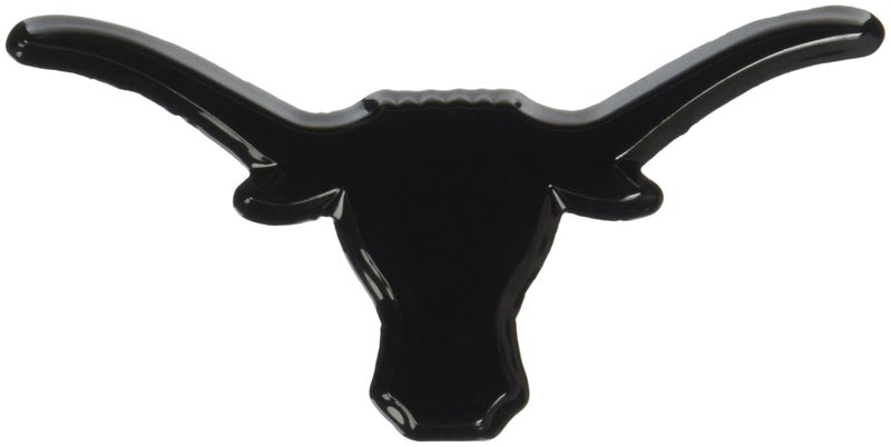 Elektroplate UTX University of Texas Longhorns 3d Black Onynx Premium Metal Emblem Car Truck Motorcycle Bevo "Hook'em Horns" with NCAA College Logo - Image 4