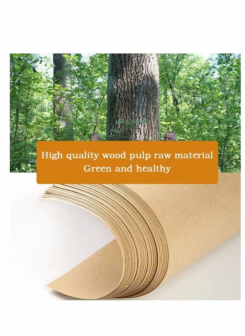 A4 Self Adhesive Kraft Paper Matte Label Stickers Papers for Writing, Inkjet Printer and Laser Printer 80gsm A4 Adhesive Kraft Paper for Label Handcraft Making 50 Sheets