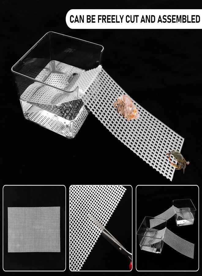 ATROPOS 2 Pack Hermit Crab Water Tank with Cuttable Climbing Ramp - Ideal Hermit Crab Pool & Play Tank for Small Animals - Perfect for Crawling Climbing and Fun - Image 4