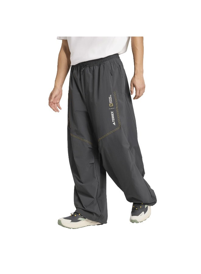 Adidas Ng A.R Wvn Pnt Dark Grey Hiking Pants For Men XS - Image 2