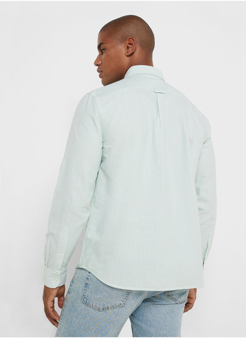 LACOSTE Regular Fit Button Down Shirt  - Image 2