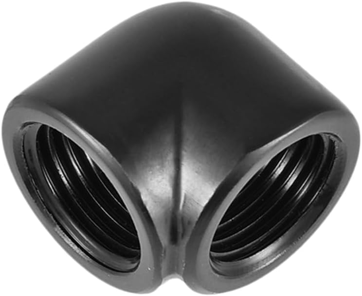 Double Internal Thread Version 90 Degree G1 4 Adapter Fitting For PC Water Cooling System 2 Pcs - Image 1