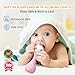 alilo Smarty Bunny Baby Rattle Musical Light Up Toys Infants Newborns Baby Toys 036121824 Months1 Year Old Boy Girl Easter Gifts 4 Music Modes and Color Recognition Function with 9 Color Card - Image 3