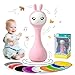 alilo Smarty Bunny Baby Rattle Musical Light Up Toys Infants Newborns Baby Toys 036121824 Months1 Year Old Boy Girl Easter Gifts 4 Music Modes and Color Recognition Function with 9 Color Card - Image 2