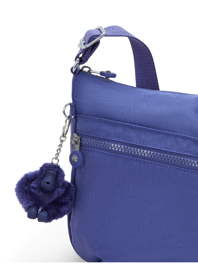 kipling Izellah Medium Across Body Shoulder Bag Ocean Blue - Image 4