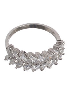 Silver Zircon Ring