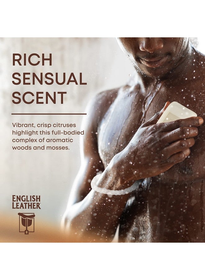 دانا صابون دانا إنجلش الجلدي على حبل للرجال (عبوة من 6 قطع) - Image 5