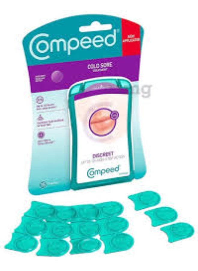 Compeed Cold Sore Discreet Healing Patch x15 - Image 2