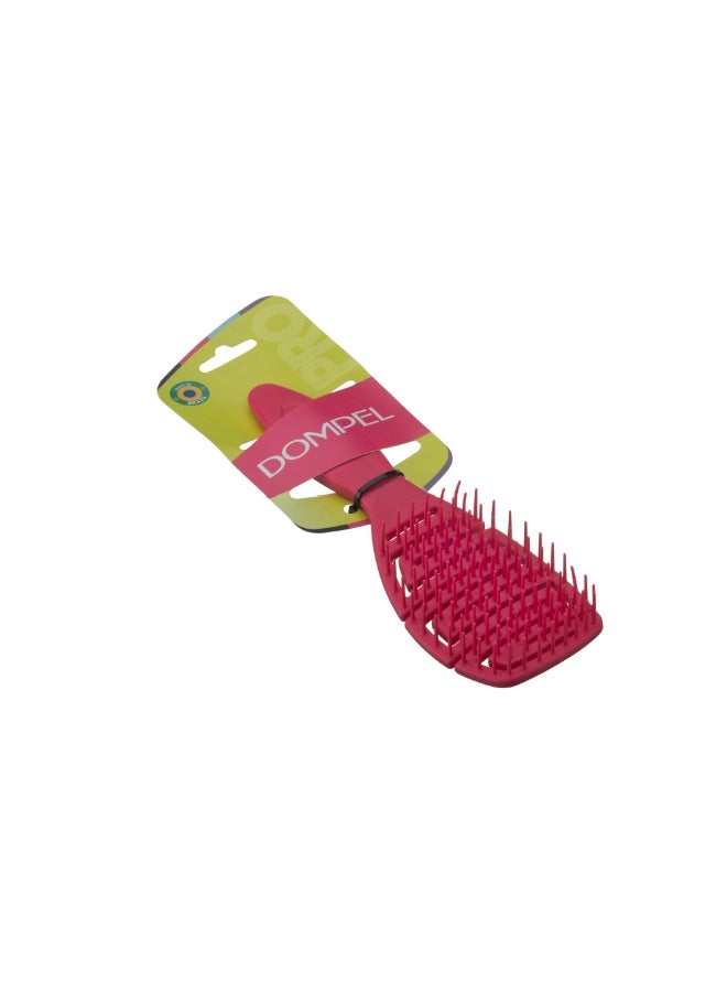 Dompel Silicon Brush All Hair Types / Pink - Image 3