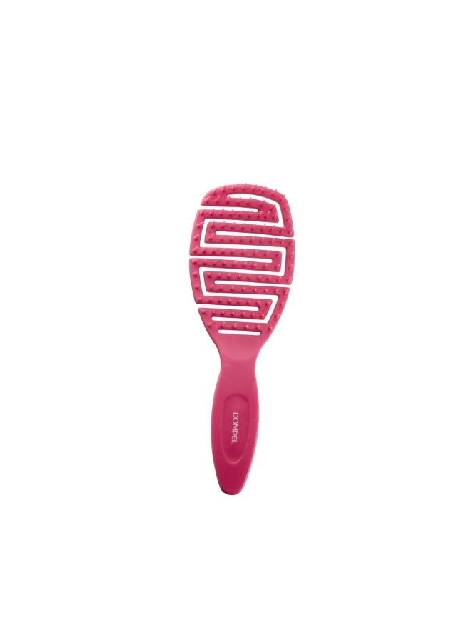 Dompel Silicon Brush All Hair Types / Pink - Image 1