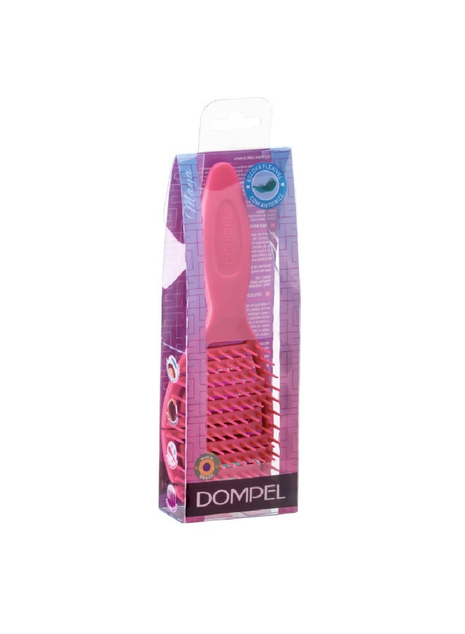 Dompel Silicon Brush All Hair Types / Pink - Image 5