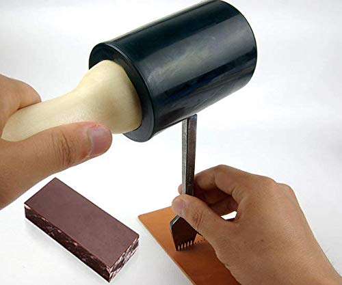 MDLUU PP Mallet Mat, Leather Stamping Pad, Leather Craft Tool for Hole Punch, Cutting, Sewing - Image 4