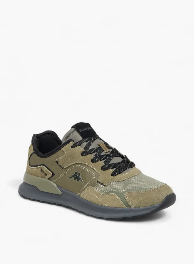 كابا Men's Logo Detail Sports Shoes with Lace-Up Closure