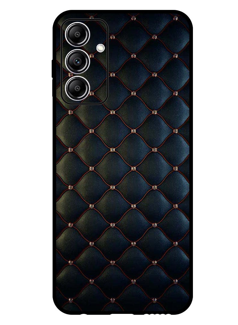 Theodor Protective Case Anti Scratch Shock Proof Bumper Cover For Samsung Galaxy A55 Stappers On Black Cloth Pattern  - Image 1
