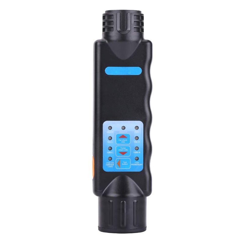 13 Pin Trailer Wiring Tester, Plug Socket LED Cable, 12V Black, Wiring Circuit Tester - Quick Circuit Diagnosis, LED Indicator Technology, Vehicle Towbar Use - Image 5