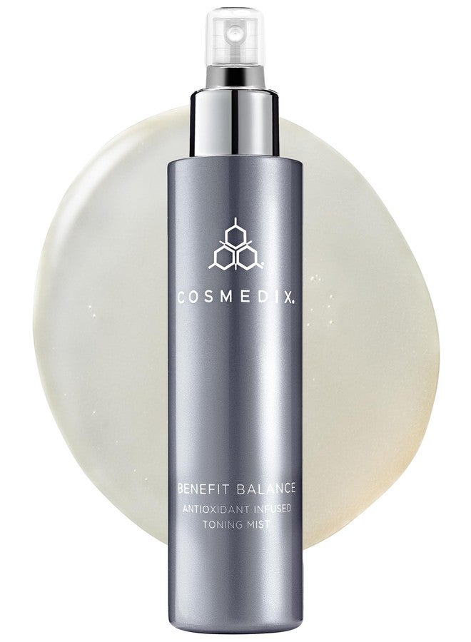 COSMEDIX Benefit Balance Toner for Face - Ultra-Nourishing & Hydrating Facial Toner Face Mist for Fine Lines & Wrinkles - Deep Cleansing Facial Skin Care for Moisturized, Radiant-Looking Skin - Image 1