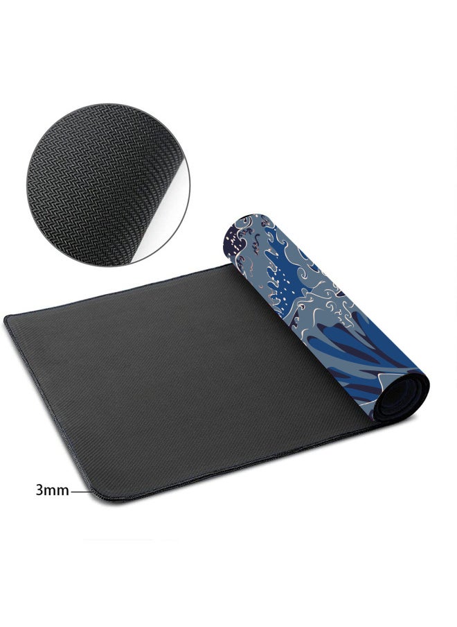 Generic - Mouse Pad Large Mousepad Mouse Pad Computer Desktop Pad Gift Mouse Pad Wholesale-Color:300*800*4-Pattern:G-609 - Image 1