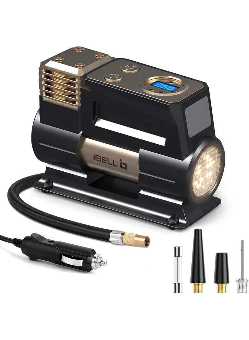 iBELL Tyre Air Compressor, 150W, Voltage: 12V DC, Max Pressure: 150 PSI - Image 1
