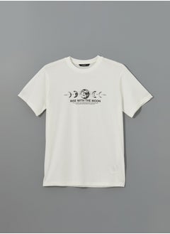 LC WAIKIKI Crew Neck Short Sleeve Printed Combed Cotton Men'S T-Shirt  - Image 5